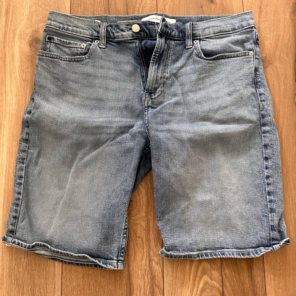 Calvin Klein Men’s Jean Shorts - Blue
